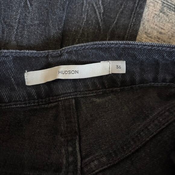 NWT Hudson Reese Onyx Jeans Men's Straight Leg 36x33 - Picture 4 of 6